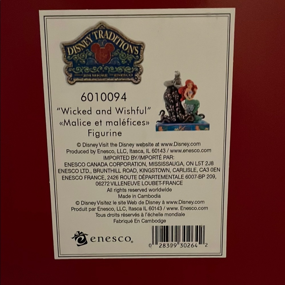 Jim Shore Disney Traditions Figurine - Wicked and Wishful